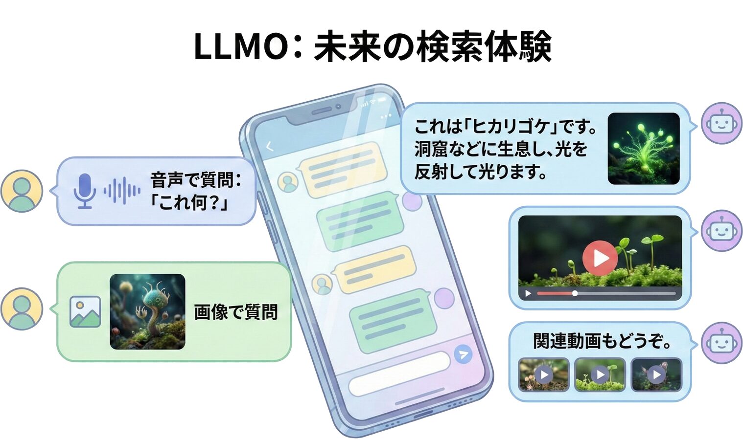 未来の検索体験イメージ